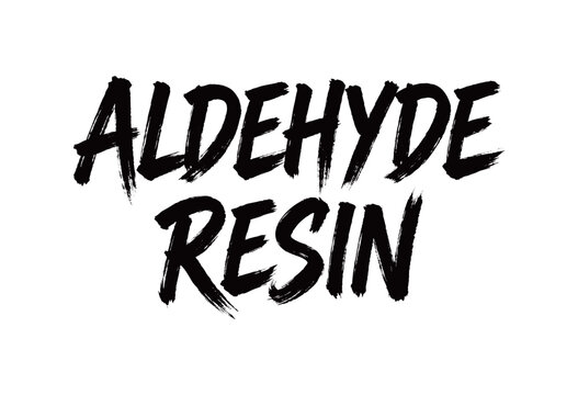 ALDEHYDE RESIN Handwriting