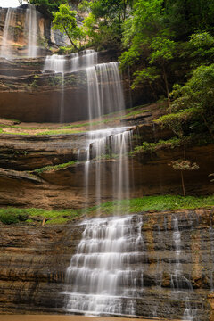 Tad Yai Waterfall, between Phu Pha Man District, Khon Kaen Province and Nam Nao District, Phetchabun Province, Thailand