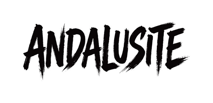ANDALUSITE Handwriting