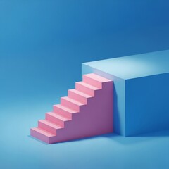 Obraz premium Ascend into Surreal Pastels