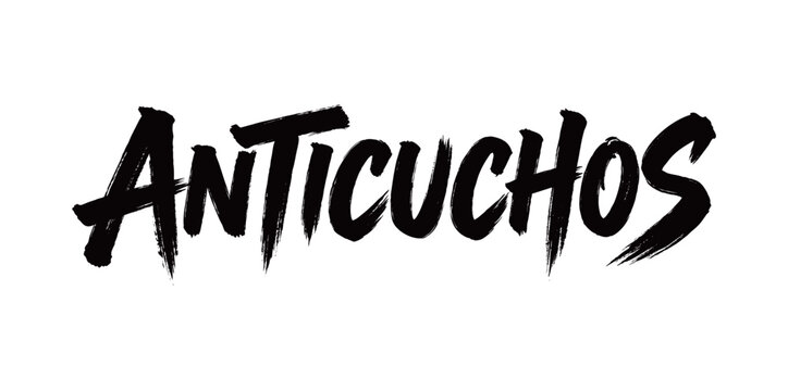 ANTICUCHOS Handwriting