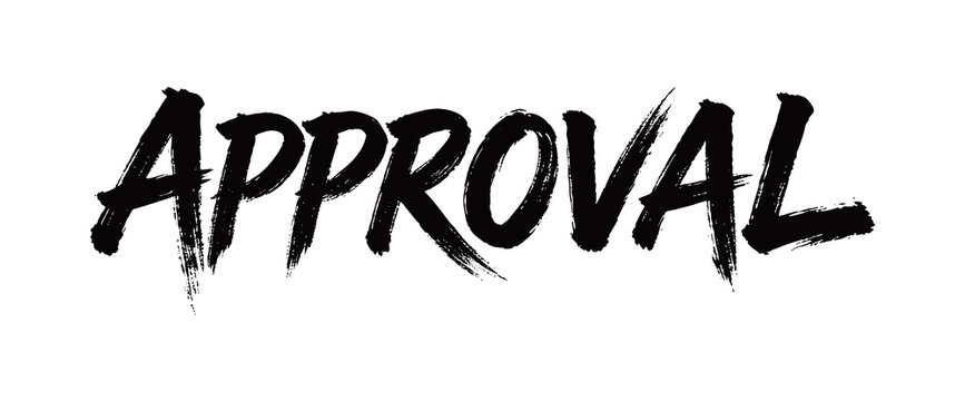 APPROVAL Handwriting