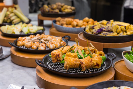 Crispy fried food on plate