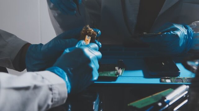 IT Engineer installing Hardware Equipment Development Facility Engineer &nbsp;Maintenance computer Motherboard Electronic repair shop technology business