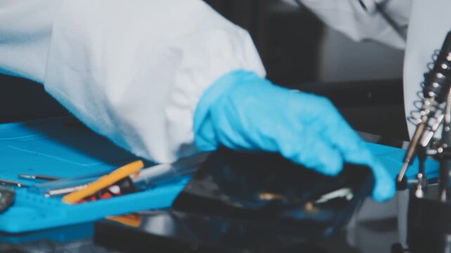 IT Engineer installing Hardware Equipment Development Facility Engineer &nbsp;Maintenance computer Motherboard Electronic repair shop technology business