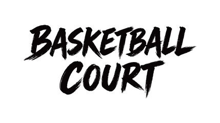 BASKETBALL COURT Handwriting © 炳伟 梁