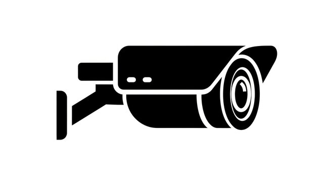 Security Camera Icon Vector Illustration.