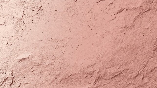 A close-up view of a pink textured wall with cracks and minor imperfections, texture pink background