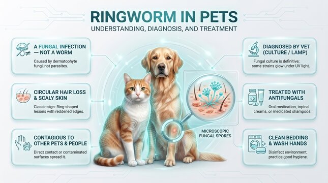 Ringworm in pets explained