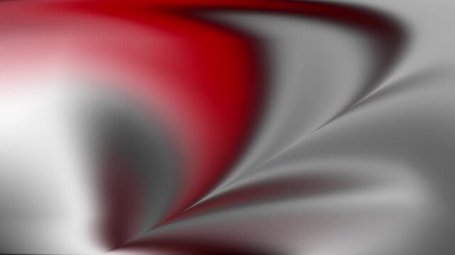 Abstract smooth gradient background with flowing red and grey colors