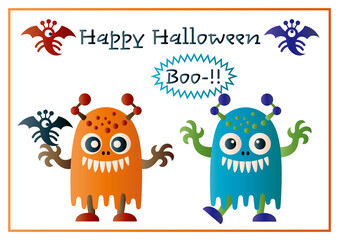 ハロウィン■ハロウィンモンスター１ © yuriharu