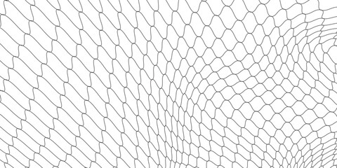 Mesh texture for fishing net. Seamless pattern for sportswear or soccer goal, volleyball net, basketball hoop, hockey, athletics. Abstract, sport, modern mesh © Usna