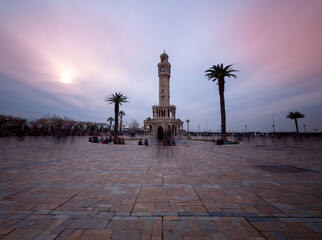 Fototapeta premium Izmir Clock Tower is one of the iconic structures.