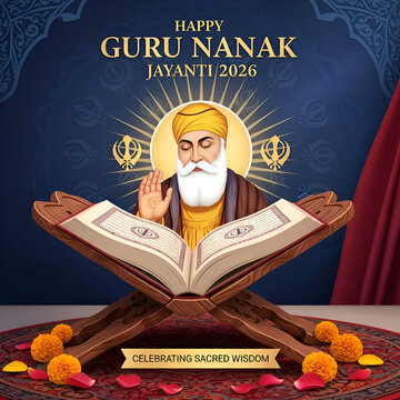 Guru Nanak Jayanti 2026, Sikhism, Sacred Book, Religious Celebration, Punjab Culture