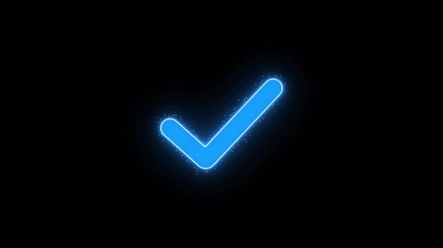 animated check mark symbol