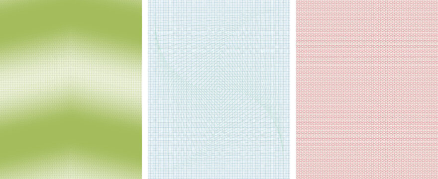 Vertical green lines on white background intricate grid pattern detailed mathematical grid texture for graphic design and abstract wallpaper.