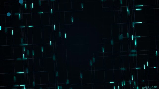 Dynamic digital rain fall over a dark high-tech background illustrating information flow, binary code, cyber security, futuristic data transfer, and complex computer networks in a visually