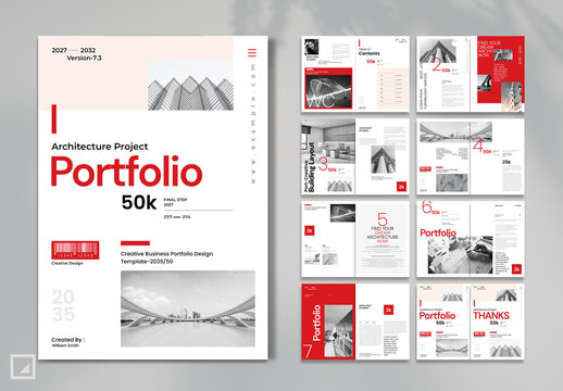 Architecture Portfolio Layout