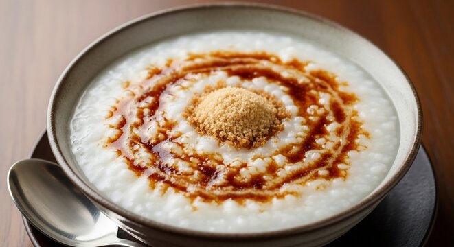 Rice porridge dish