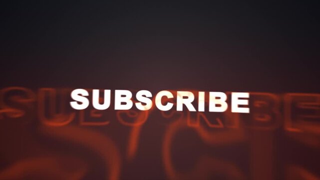 3d cinematic 4k ultra HD youtube outro end screen animation. subscribe button, thank you for watching. brand your channel with stylish presentation. 
