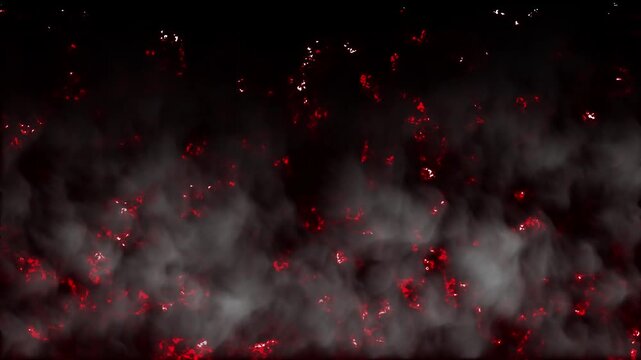 smoke effects slowly moving on a black background. swirling smoke rolling low across the ground.