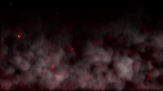 smoke effects slowly moving on a black background. swirling smoke rolling low across the ground.