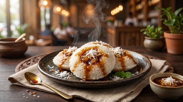 Bangladeshi Pitha Sweet Rice Cakes