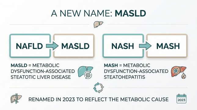 Fatty liver's new name: MASLD