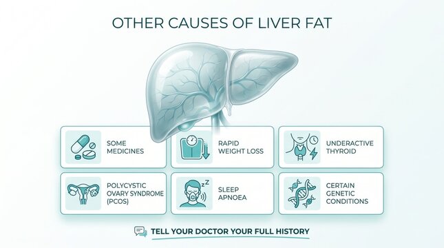Other causes of liver fat