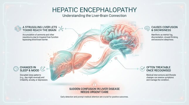 Hepatic encephalopathy explained