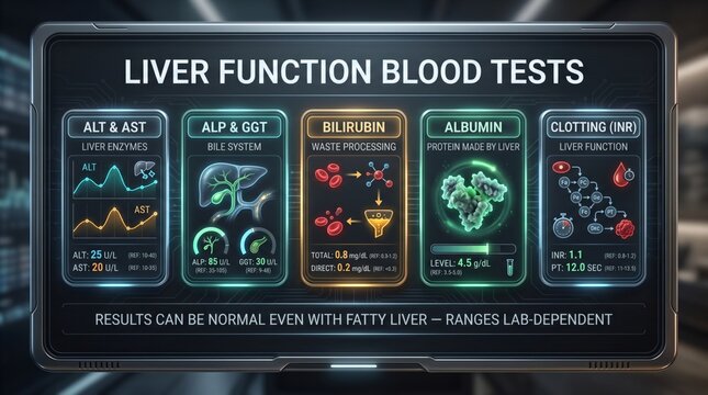 Liver function blood tests explained