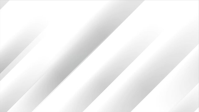 Loop footage Light white background corporate abstract background of looping animated gradient geometric shapes