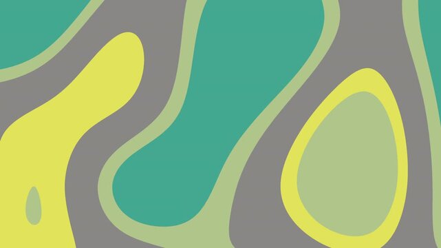 Abstract flowing fluid shapes and textures in a harmonious color palette for creative design and artistic expression energy grid connector corporate memphis climate change solution illustration