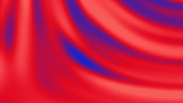 Red Blue Curved Gradient Abstract Background with Smooth Dynamic Motion