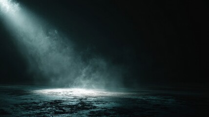 Fototapeta premium Mysterious dark blue textured background. AI generated