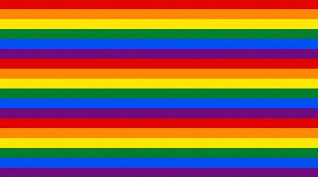 Vibrant rainbow stripes background representing lgbt pride