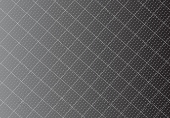 Obraz premium Gray Diagonal Quilted Pattern Background With Polka Dot Texture and Subtle Gradient Overlay