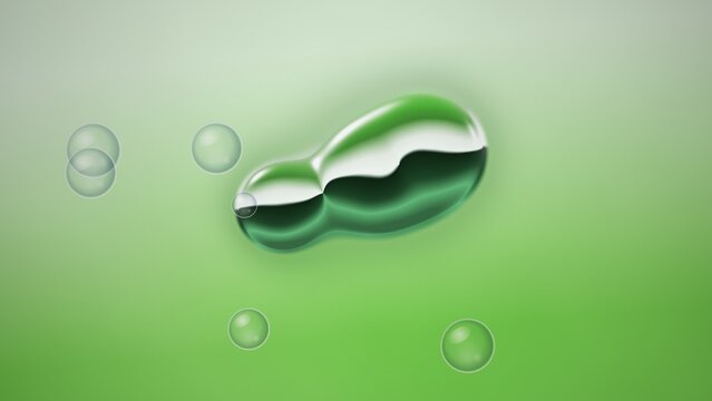 Chrome Bubble Background