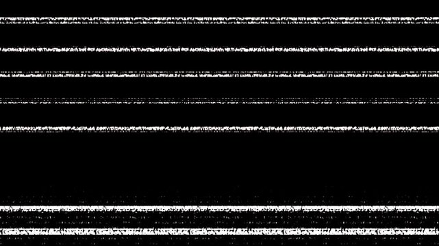 Modern Glitch Signal Error Overlay Template
