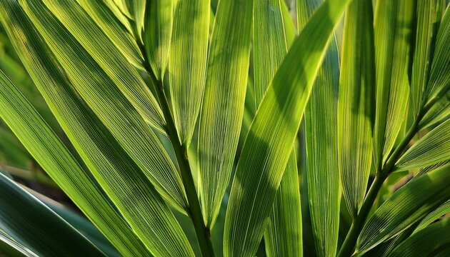 Flax Leaves Of Phormium Agavaceae Tanax From New Zealand
