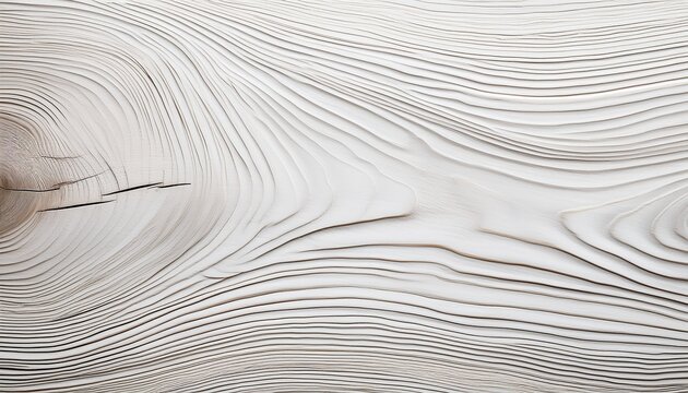 Detailed Close Up Of A White Wood Grain Texture Background With Subtle Patterns