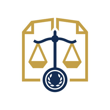 Law Scale Justice Symbol Icon.