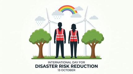 Obraz premium International Day for Disaster Risk Reduction, October 13