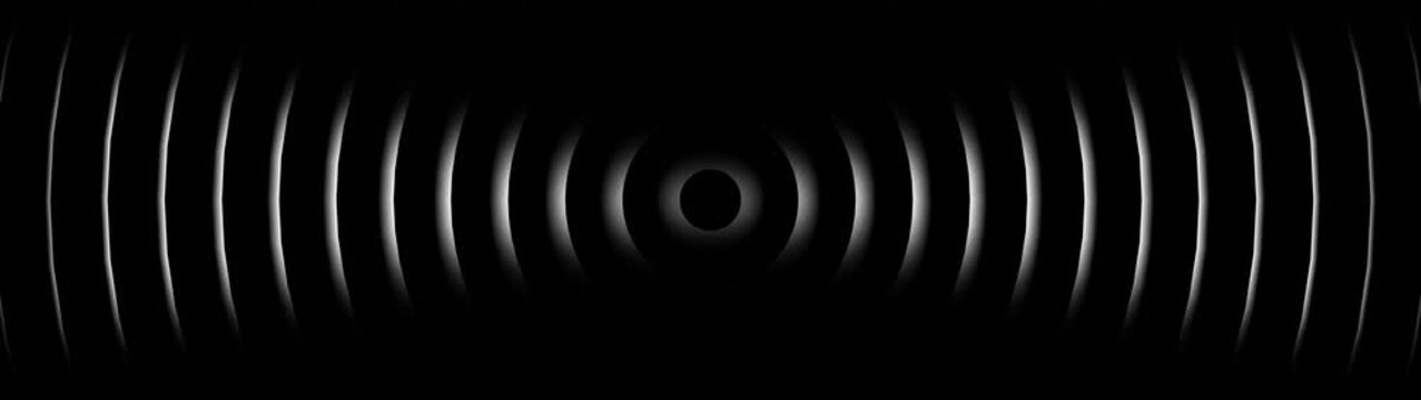 Radio waves waves background. network tower produced radio wave concept. Radio Waves in Circle Form, Radio wave signal animated background. Motion graphics of radar concept