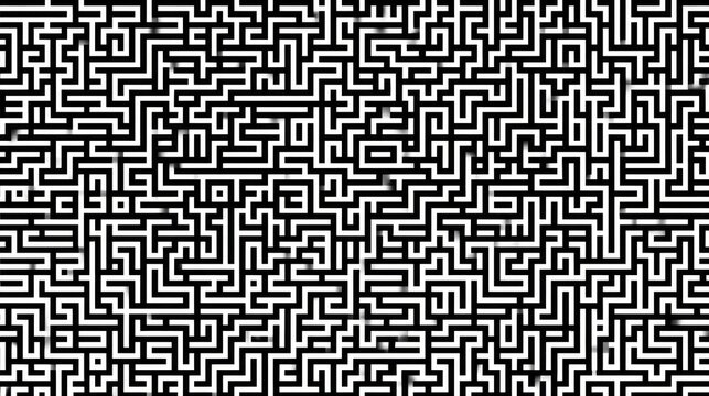 Complex labyrinth puzzle game challenge abstract vector