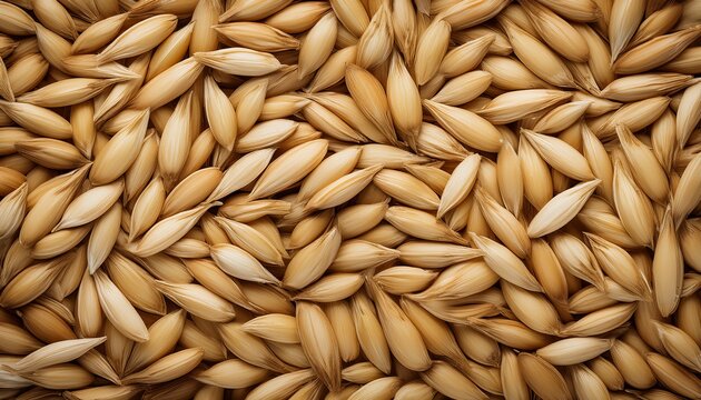 Oat Seeds Background