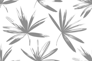 Seamless tropical palm leaf pattern © Ann