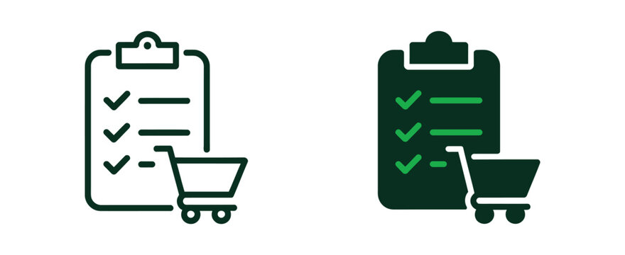 Procurement Icons Set &ndash; Purchasing, Supplier Management, Supply Chain and Business Operations Vector.