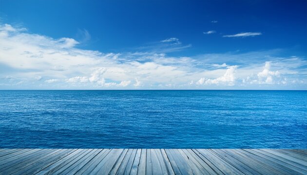 Blue Sky Ocean