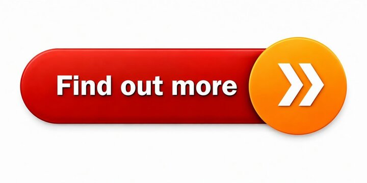 Modern call to action button with find out more text and arrow icon